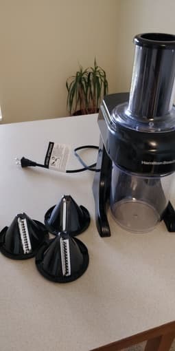 Hamilton Beach 3-in-1 Electric Vegetable Spiralizer & Slicer 1