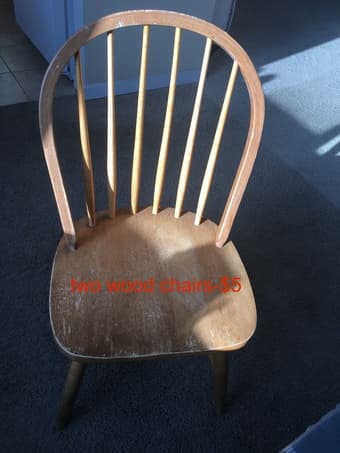 wood chair 1