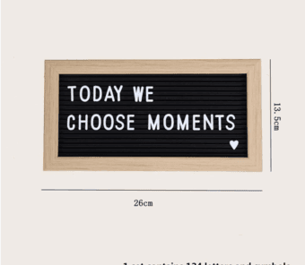 Letter Board (with letters) 2
