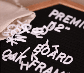 Letter Board (with letters) 3