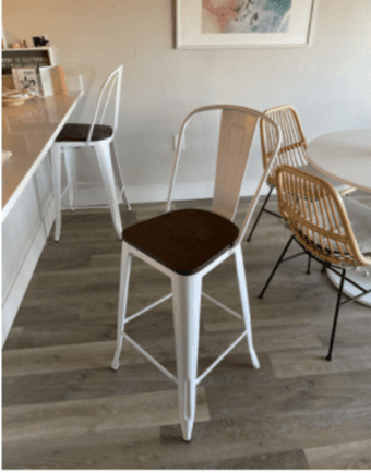 2 Kitchen Stools 1