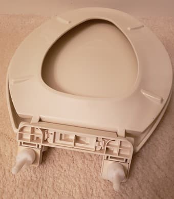 New Elongated Plastic American Standard Toilet Seat, never used 3