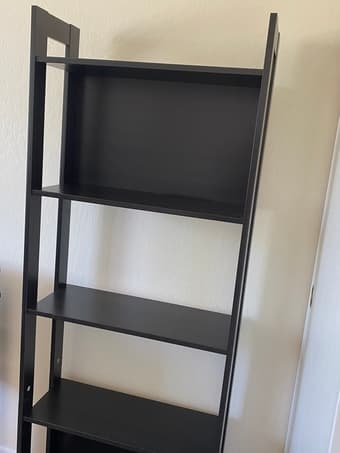 Assembled Bookshelf (dark brown) 2