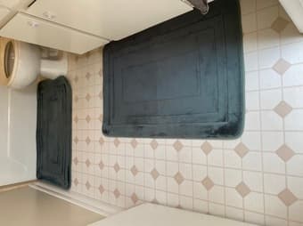 Set of memory foam bath mats 1