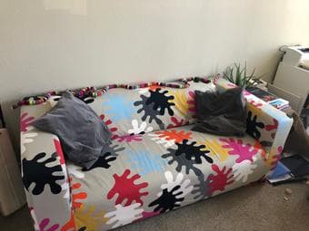 Couch, Arm-Chair, Bed for sale (10 months old) 2