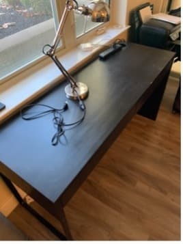 Desk, Lamp and Chair looking for a new owner! 1