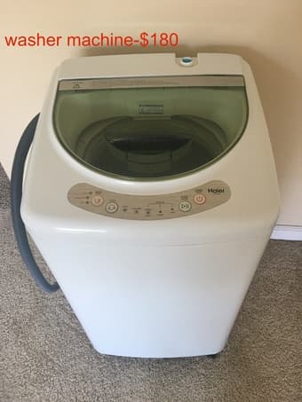 moving sell, darwer, lamp, washer, everything. 3