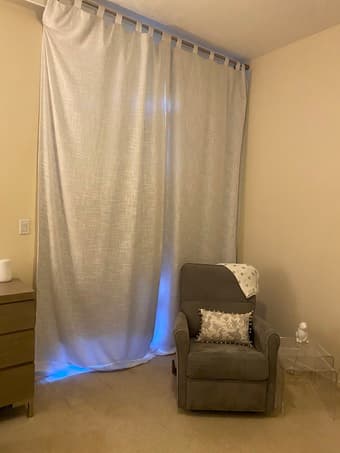 Two Blackout Curtain Panels (52" x 120") 1