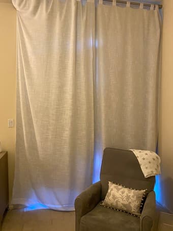 Two Blackout Curtain Panels (52" x 120") 2