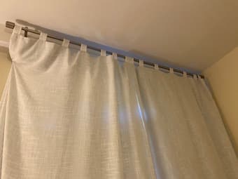 Two Blackout Curtain Panels (52" x 120") 3