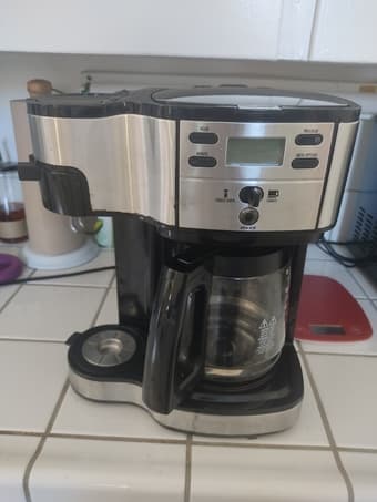 Hamilton Beach 2-way coffee maker 1