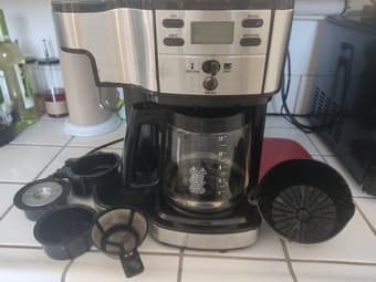 Hamilton Beach 2-way coffee maker 2