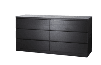 Ikea dresser - MALM (like new) 6 drawers (large!) 1