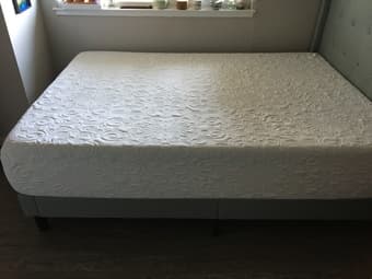 Full Size Bed Frame and Mattress 3