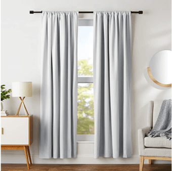 AmazonBasics blackout curtains 1