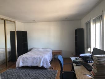 master bedroom & bath -furnished 1