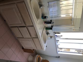 master bedroom & bath -furnished 3