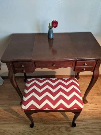 Antique vanity desk 2