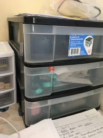 plastic drawer 3