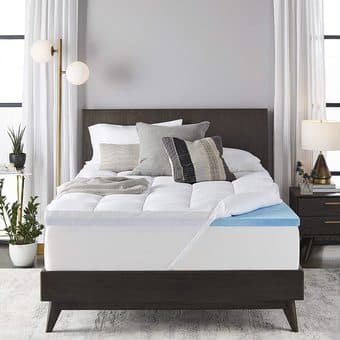 4-inch Dual-Layer Queen Mattress Topper 2