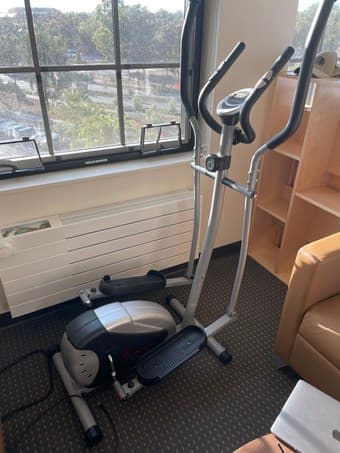 Selling Elliptical Machine (Easy to Move with wheels) 1