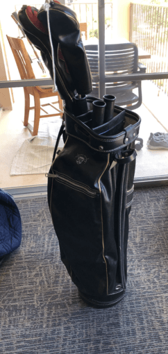 Golf Bag and Clubs 1