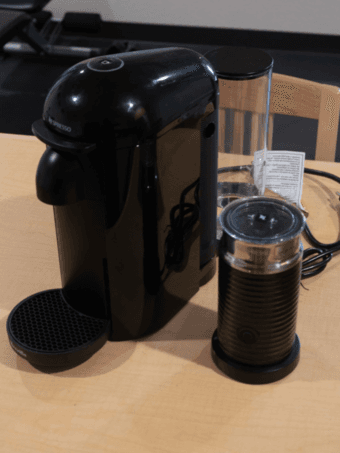 Nespresso Machine + Aeroccino FOR SALE 2