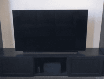 TV unit shelf (already assembled) 1