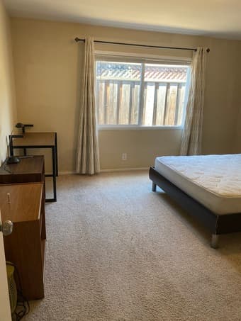 Furnished bedroom in a two-bedroom house. East Palo Alto. Female only 2