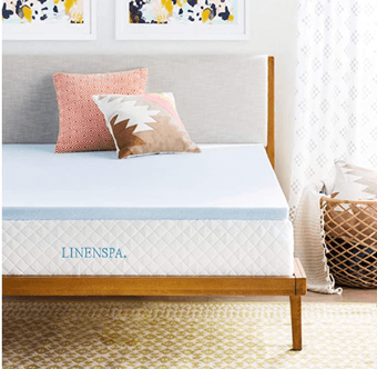 Twin XL Memory Foam Mattress Topper 1