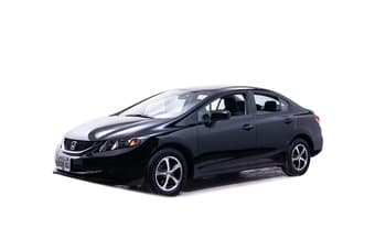 2015 Honda Civic SE Black 1