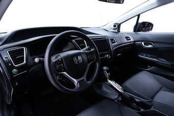 2015 Honda Civic SE Black 2