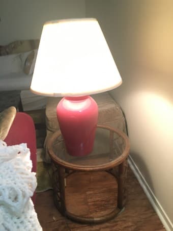 Large rose lamp 2