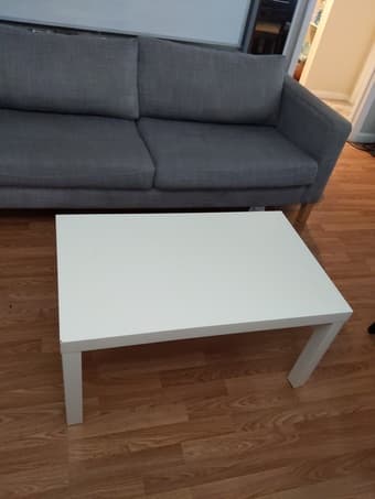 Couch, coffee table 2