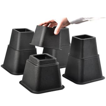 Adjustable bed risers 1