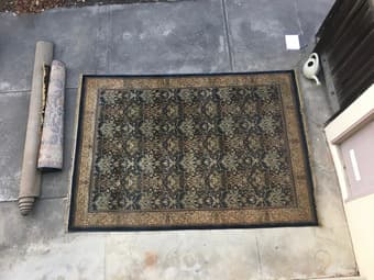 FREE Navy Oriental Rug (92 x 128 in) 1