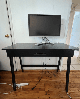 Writing desk with drawer 1