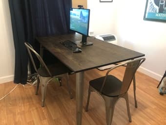 Dining Table and 2 Chairs-great condition, need to sell by Thursday! 1