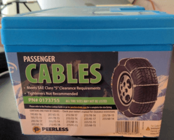 NEW Chain Passenger Tire Cables 1