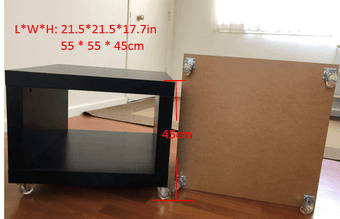Bedside table, mobile table, 1