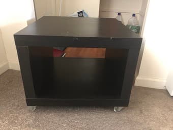 Bedside table, mobile table, 2