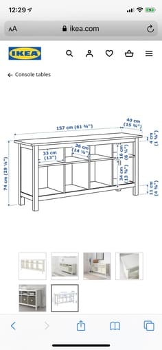 Ikea console 2