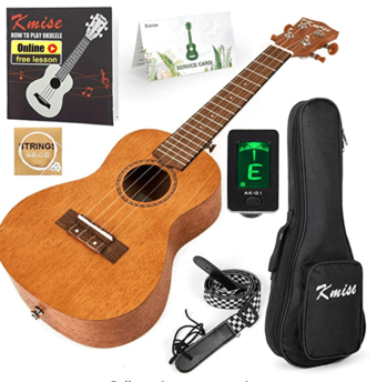 Ukulele with Starter Pack (Kmise Concert) 1