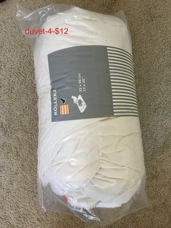 plastic drawer, table light, duvet 3