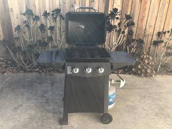 Dyna-Glo 3-Burner Propane Gas Grill BBQ - $50 1