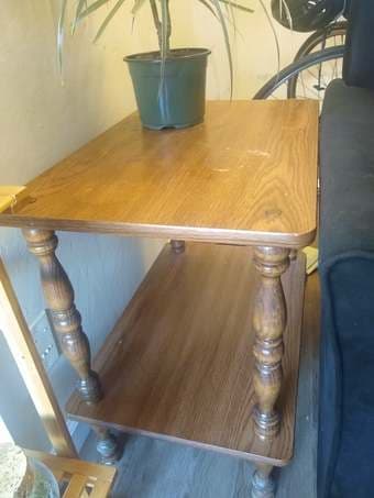 wooden side table 1