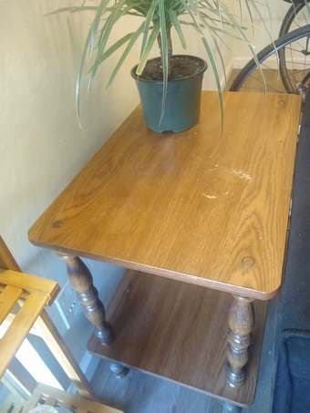 wooden side table 2