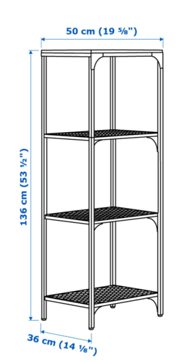 IKEA FJÄLLBO Bookshelves (Industrial style) 3