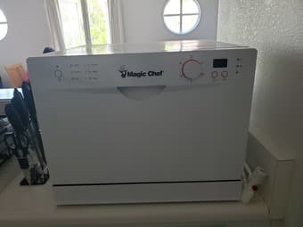 Magic Chef countertop dishwasher 2