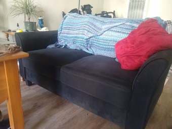 black couch - pick up near July 19 2
